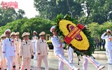 Lãnh đạo Đảng, Nhà nước tưởng niệm các anh hùng liệt sĩ và viếng Chủ tịch Hồ Chí Minh